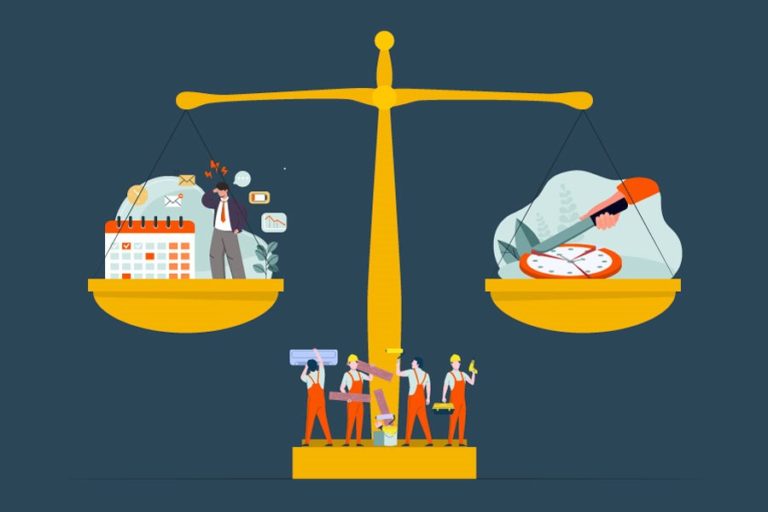 Doityourself stores how to balance the workload/capacity ratio fairly?